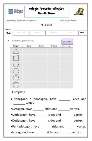 Final Exam Fourh Term 2020