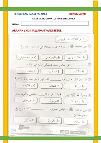 Cintakan sunnah rasulullah