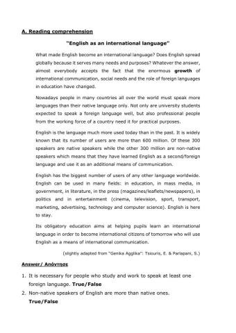 English as an international language