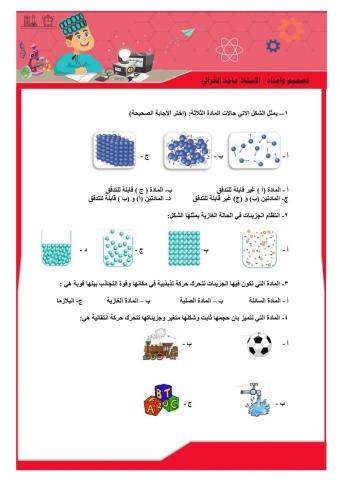 جزيئات المادة