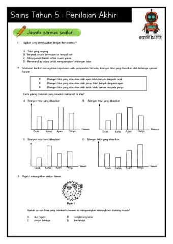 Penilaian Akhir Sains Tahun 5