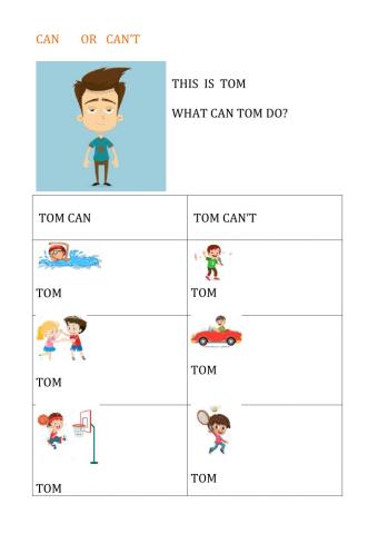 Can or can't