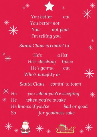 Santa Claus is coming to town