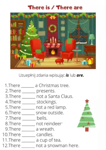 Christmas There is - There are