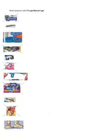 I've got I haven't got