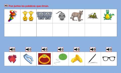 Palabras que riman-Me gustaría tener