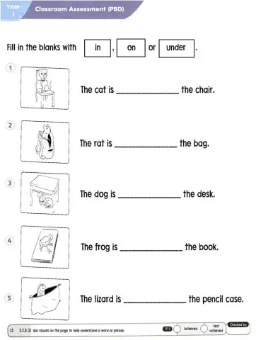 Classroom Assessment 1