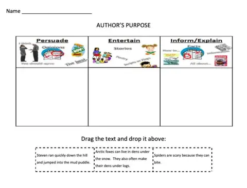Author's purpose 1 L1