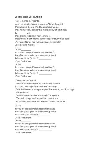 Je suis chez moi-Symboles de France