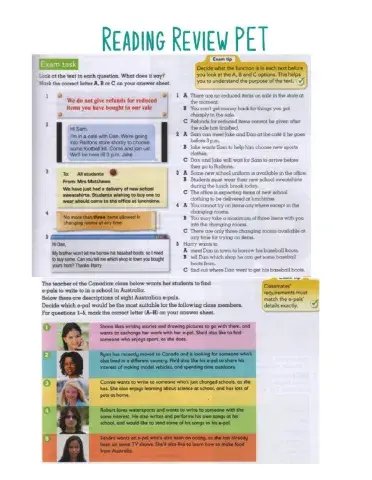 Pet reading practice