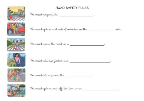 Road safety rules