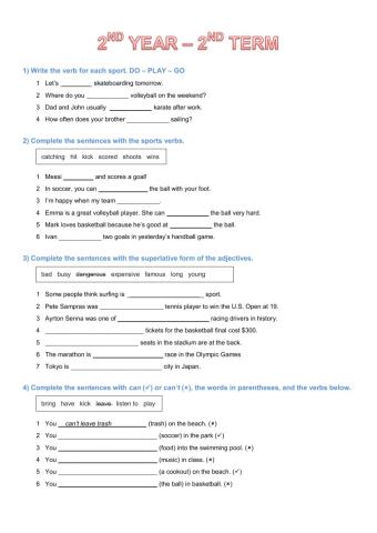 Superlatives and sports