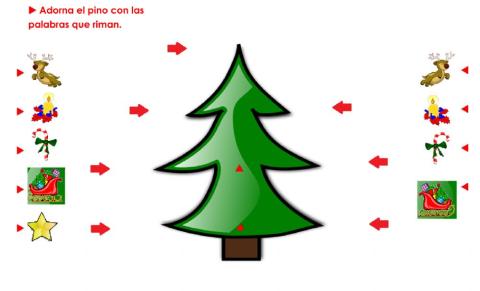 Palabras que riman-El arbol de navidad 2