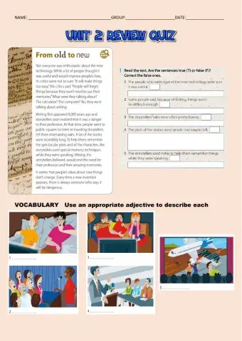 Talking about movies and books