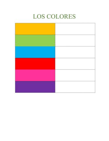 Los Colores