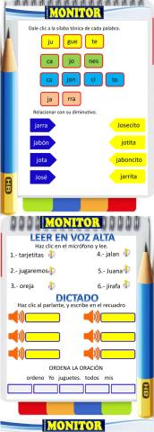 Sílabas tónica lecto escritura