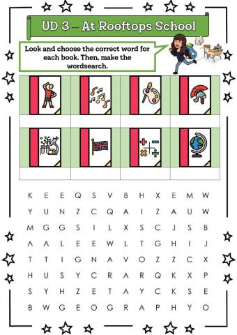 4º UD 3 At Rooftops School Ficha 2