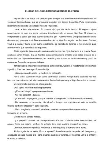 El caso de los electrodomésticos multiuso