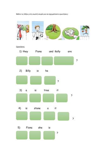 The verb to be - questions