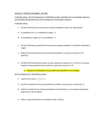 Bloque 4 tercer año