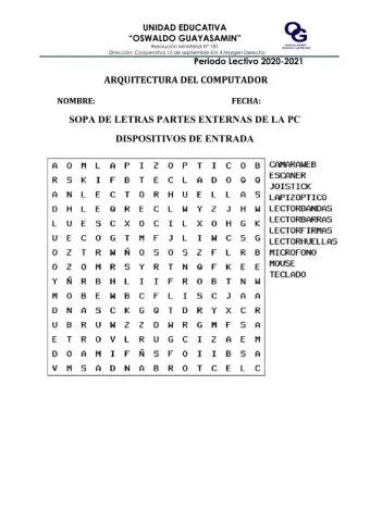 Arquitectura del computador