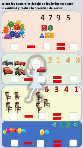 Resta las imagenes