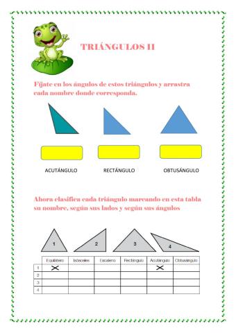 Triángulos II