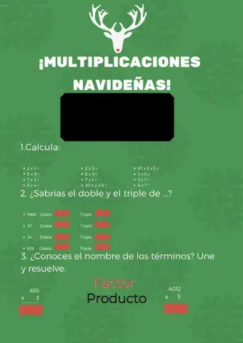 Multiplicaciones Navideñas