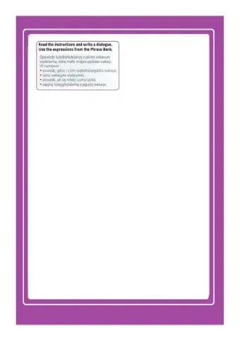 Relacjonowanie wydarzeń - dialog