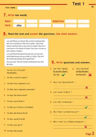 Beginner - Test 1 - PG 2