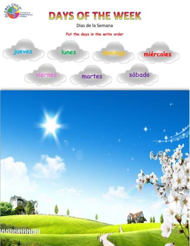 Days of the week - Dias de la semana