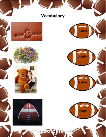 Football vocabulary