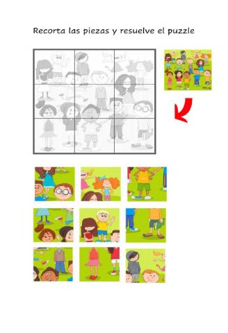 Rompecabezas 9 piezas