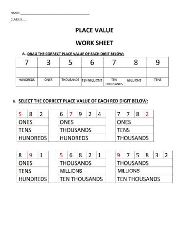 Place Value