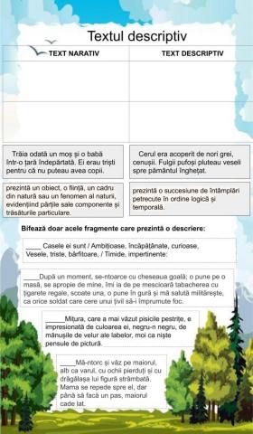 5.Textul descriptiv