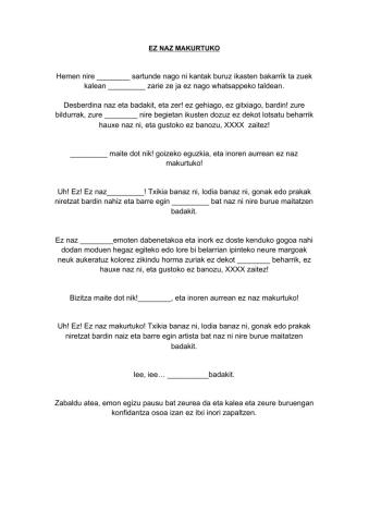 Ez naz makurtuko (Gatibu)