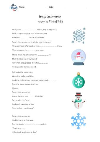 Frosty the snowman