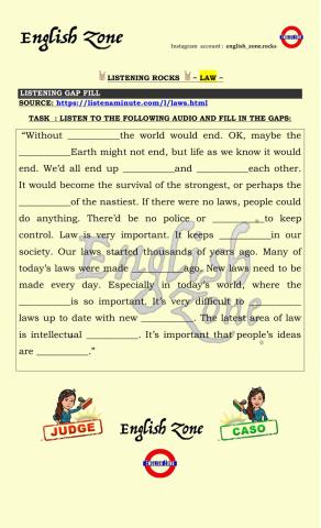 Listening rocks  - law