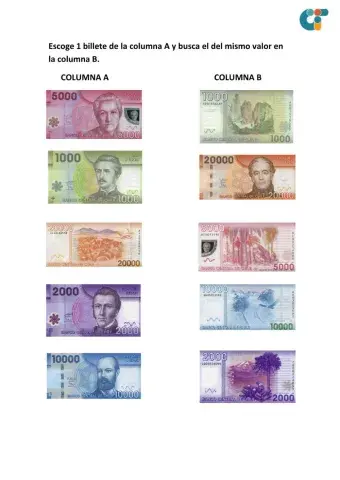 Billetes chilenos