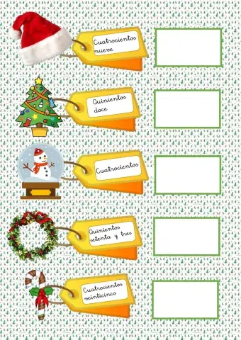 Números del 400 al 599