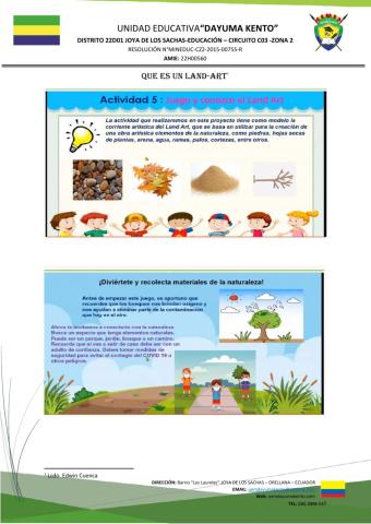 Proyecto tres land-art