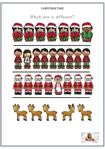 Christmas odd one out