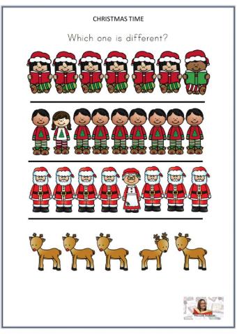 Christmas odd one out