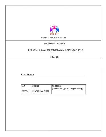 Tugasan pkpb pislam (4tahun) 18.12..2020