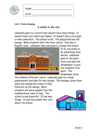 GR2 U1 Extra Reading 2