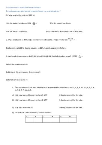 Matematici financiare și statistică