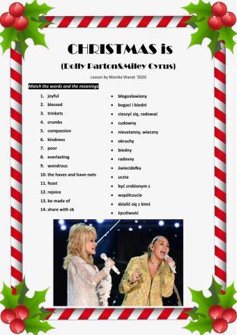 Christmas Is- Dolly Parton&Miley Cyrus 2020