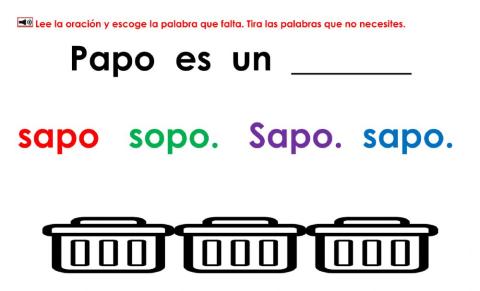 Papo el sapo: Examen 2