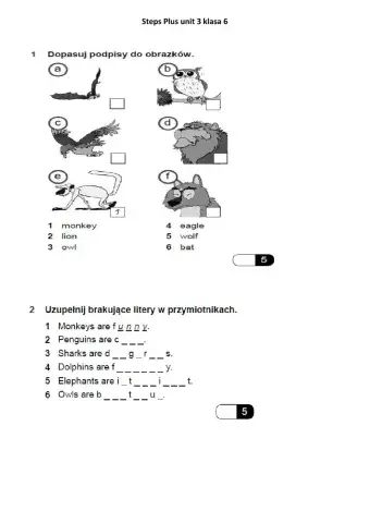 Steps plus klasa 6 unit 3