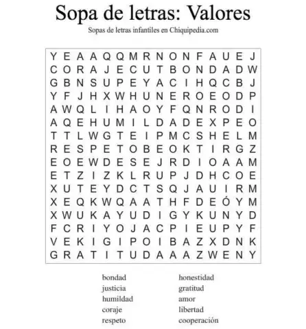 Sopa de letras